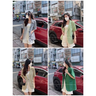 ÁO BLAZER KẺ