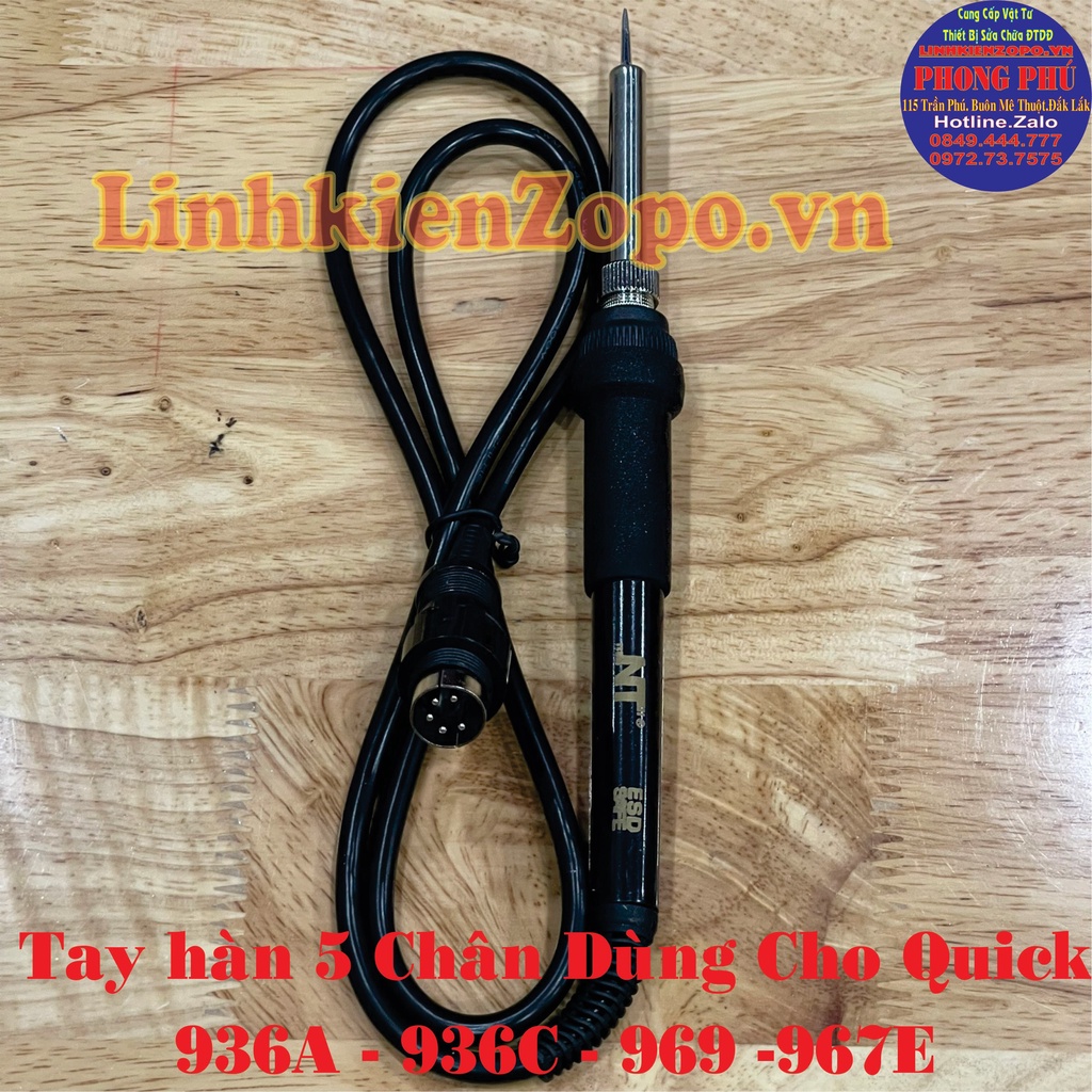 Tay Hàn 5 Chân Dùng Cho Máy Hàn Quick 936A - 969 - 967E