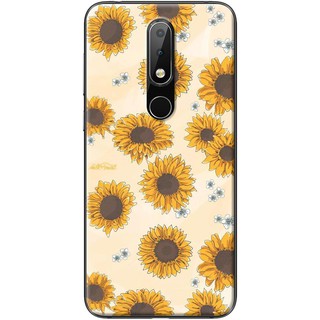 Ốp lưng nokia 5.1 plus, 6.1 plus in hình hoa hướng dương