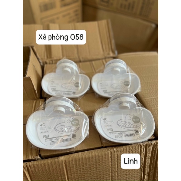KỆ ĐỰNG XÀ PHÒNG/XÀ BÔNG TẮM DÍNH TƯỜNG HÍT CHÂN KHÔNG SIÊU CHẮC Mã 058