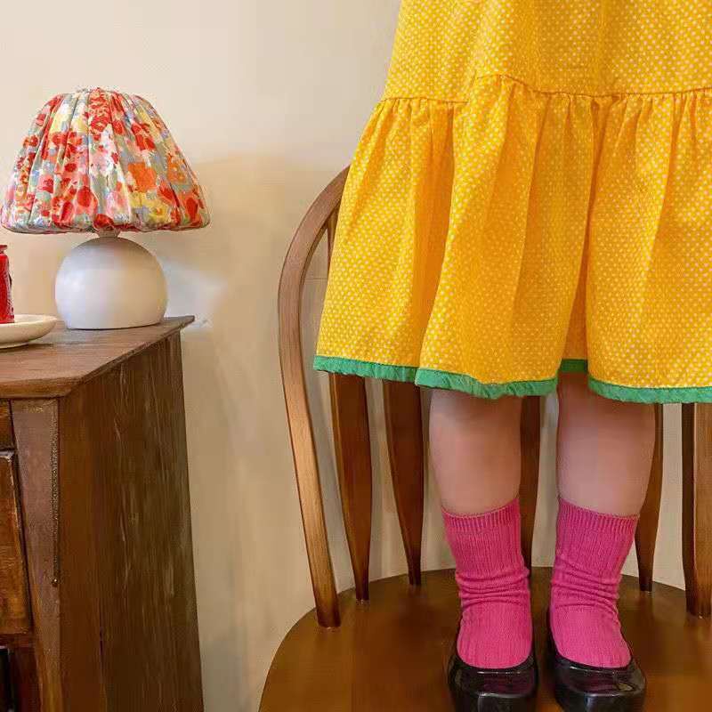 Giày Búp Bê Đế Bằng Thời Trang Cho Bé Gái