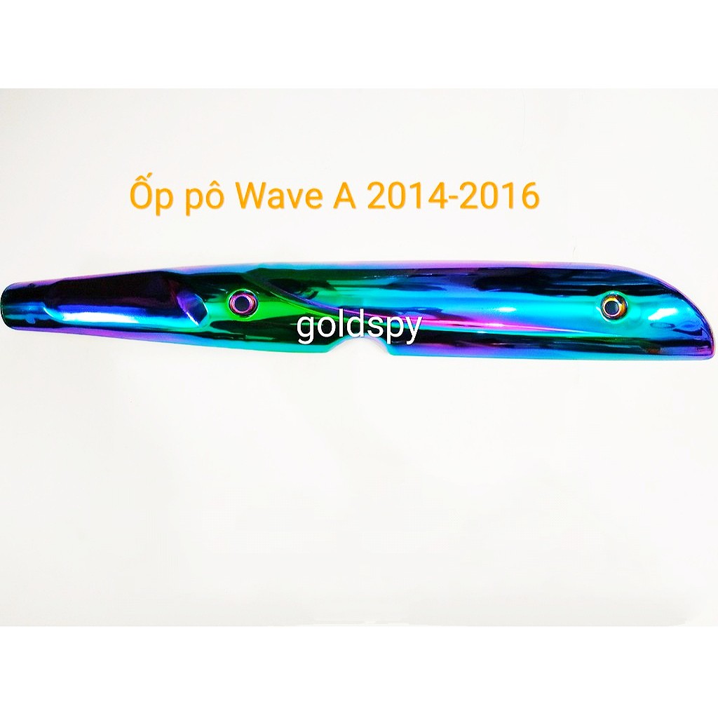 Ốp Pô Wave a 2017-2021 ,Wave a 2006-2016 Ốp pô Titan 7 Màu ( giá 1 chiếc)