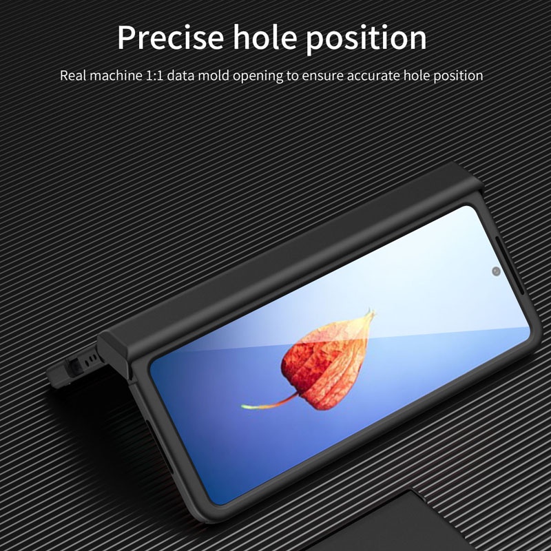 Ốp lưng Samsung Galaxy Z Fold 4 5G ốp điện thoại ZFold 3 ốp ZFold 2 case W21 F9160 W22 F9260 W23 F9360 casing Folder 2 Bản lề bảo vệ rõ ràng nhà ở