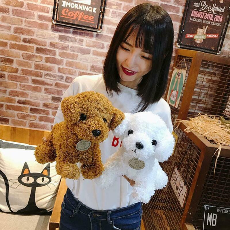 Chó Teddy Nhồi Bông Mềm Mại U3t0