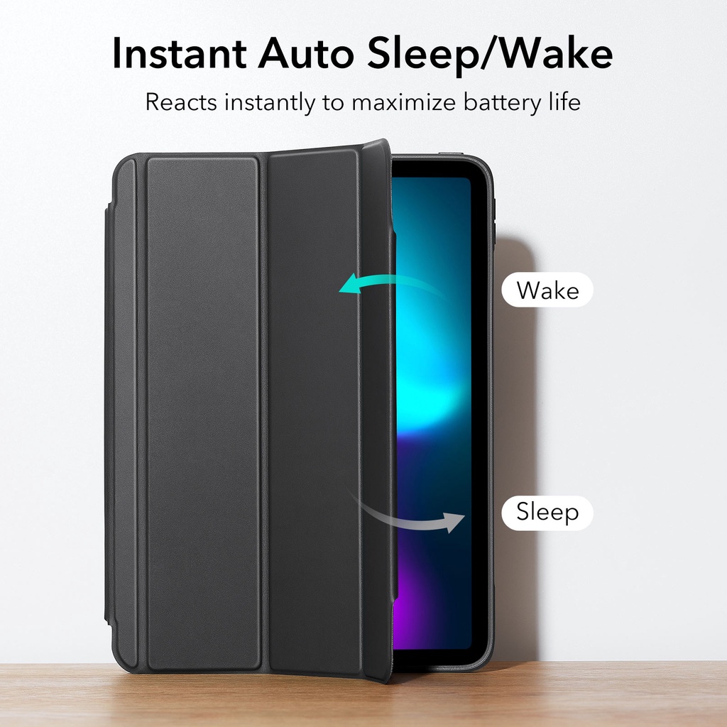 ESR Ốp Máy Tính Bảng Hybrid Gập Ba Khúc Có Khóa Cài Nam Châm Cho iPad 10th Generation  / iPad Pro 11  / iPad Pro 12.9