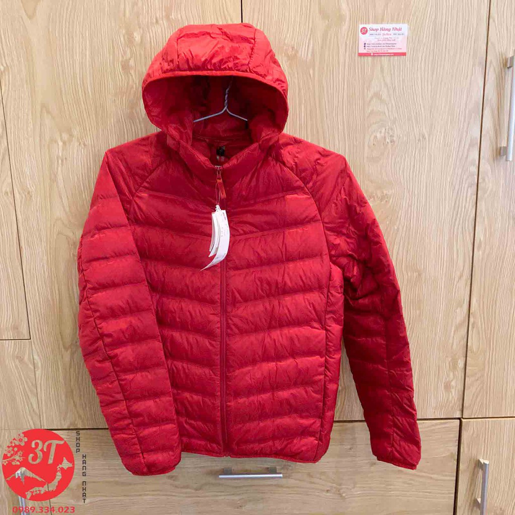 Áo lông vũ Uniqlo NAM _ CÓ MŨ