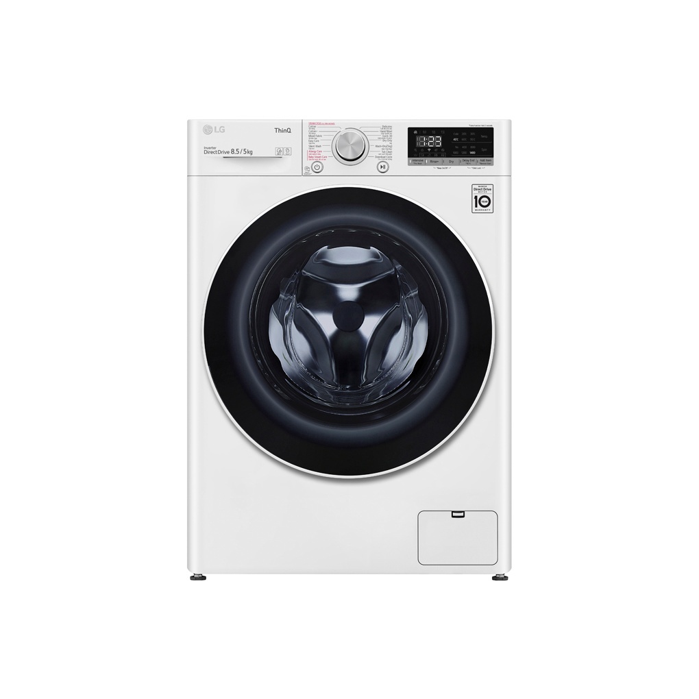 Máy giặt sấy LG Inverter 8.5 kg FV1408G4W - Chính hãng 100%