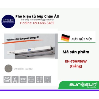 Hút mùi âm tủ eurosun eh- 70af86w trắng chính hãng
