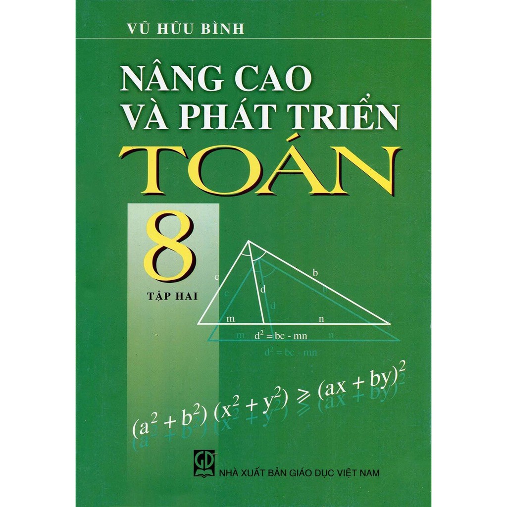 Sách - Combo Nâng Cao Và Phát Triển Toán 8 ( Tập 1 +Tập 2 )