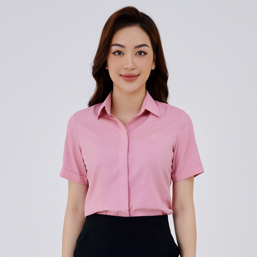 Áo sơ mi Thái Hòa họa tiết caro nhỏ N6084 - 4 màu sắc