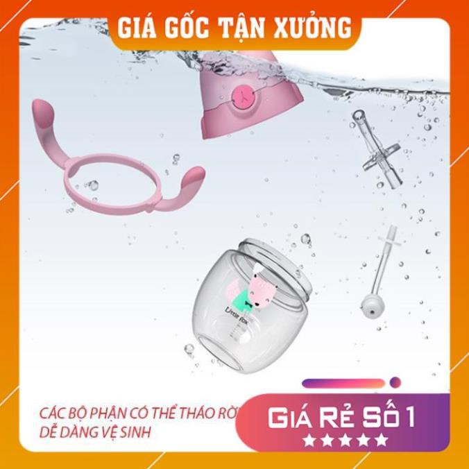 Bình Tập Uống Cho Bé FREESHIP Bình Nước Chống Sặc Có Van Cao Cấp Nhật Bản Tritan 300ml, Nhiều Màu Sắc