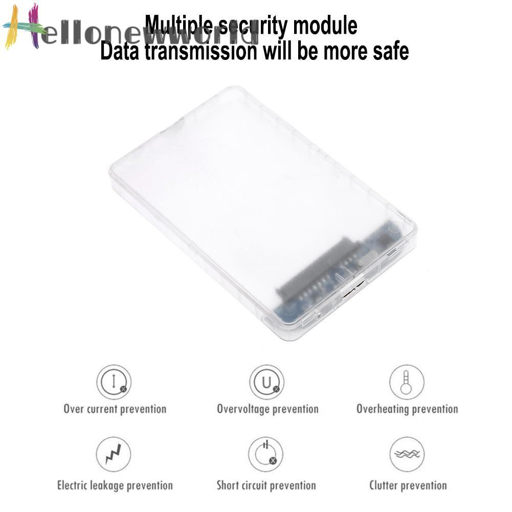 Hộp Đựng Ổ Cứng Ngoài 2.5 Inch Usb 3.0 Sata Hdd | BigBuy360 - bigbuy360.vn