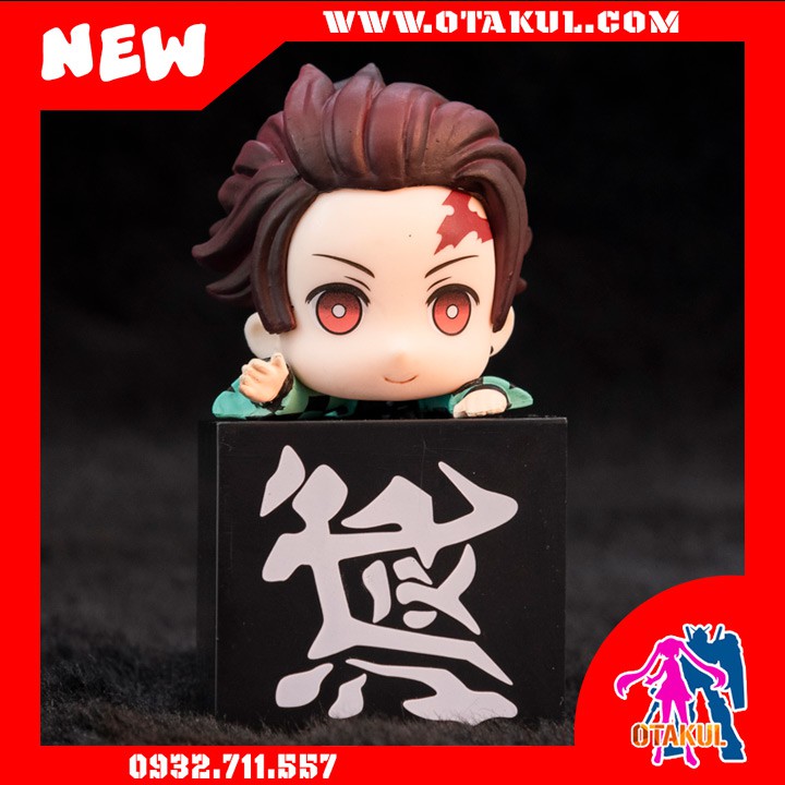 Mô Hình Nhân Vật Figure Zenitsu-Nezuko-Tanjiro - Kimetsu No Yaiba