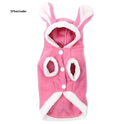 Áo hoodie hình thỏ dễ thương cho cún và mèo