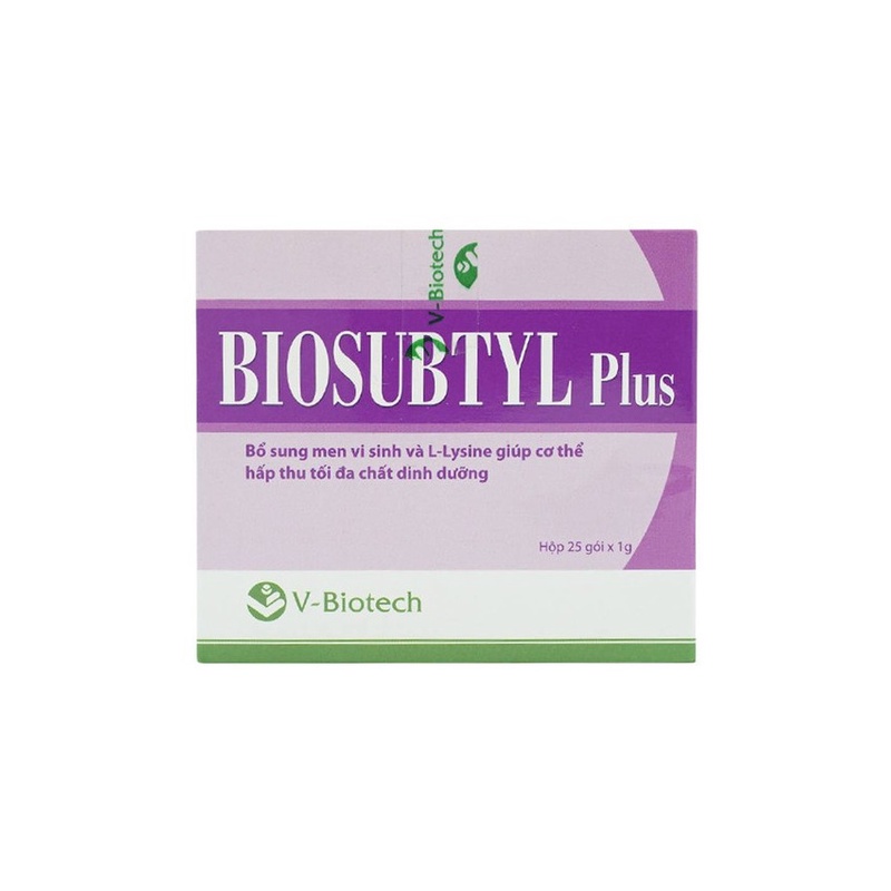 Men vi sinh sống BIOSUBTYL PLUS bổ sung lợi khuẩn đường ruột, hỗ trợ tiêu hóa và hấp thu tốt