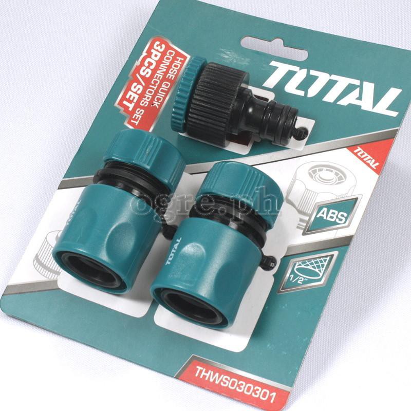Bộ 3 Khớp Nối ống nước máy xịt rửa Total THWS030301