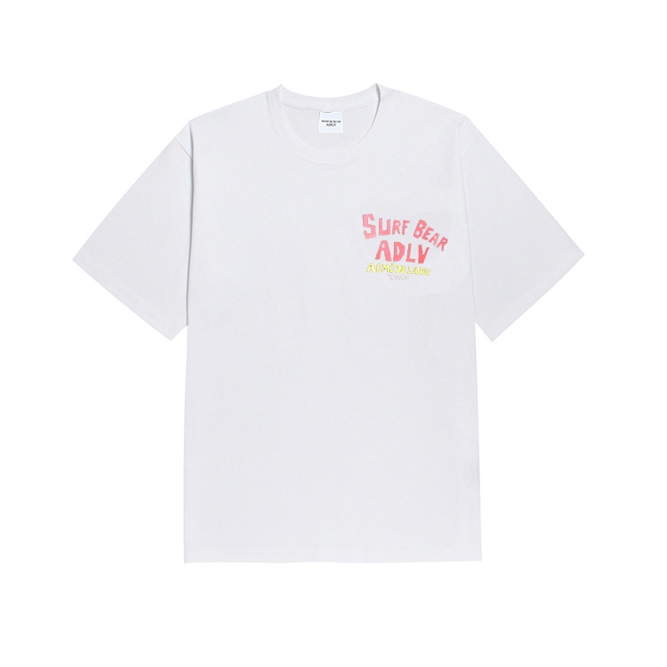 Adlv Áo Thun Cotton Tay Ngắn In Họa Tiết Thời Trang Unisex