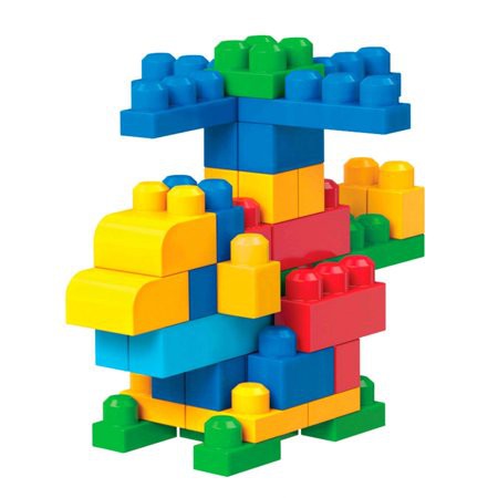 Đồ chơi xếp hình, lắp ráp Mega Bloks First Builders Big Building Bag - Hàng nhập từ Úc