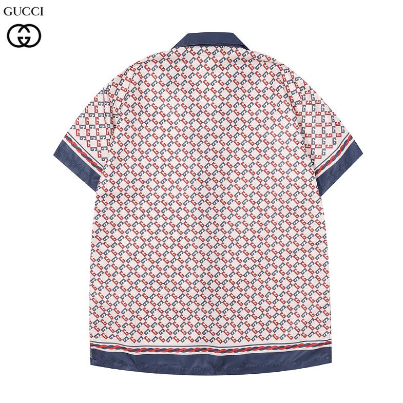 Áo Sơ Mi Cotton Ngắn Tay In Họa Tiết Thời Trang Cá Tính