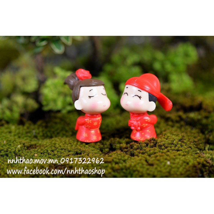 Tượng chibi trang trí mô hình, tiểu cảnh