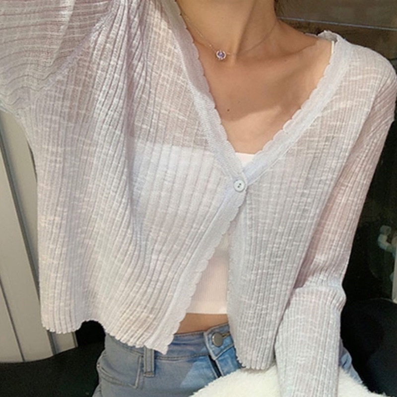 Khoác Cardigan Mỏng Nhẹ Dễ Phối Đồ | BigBuy360 - bigbuy360.vn