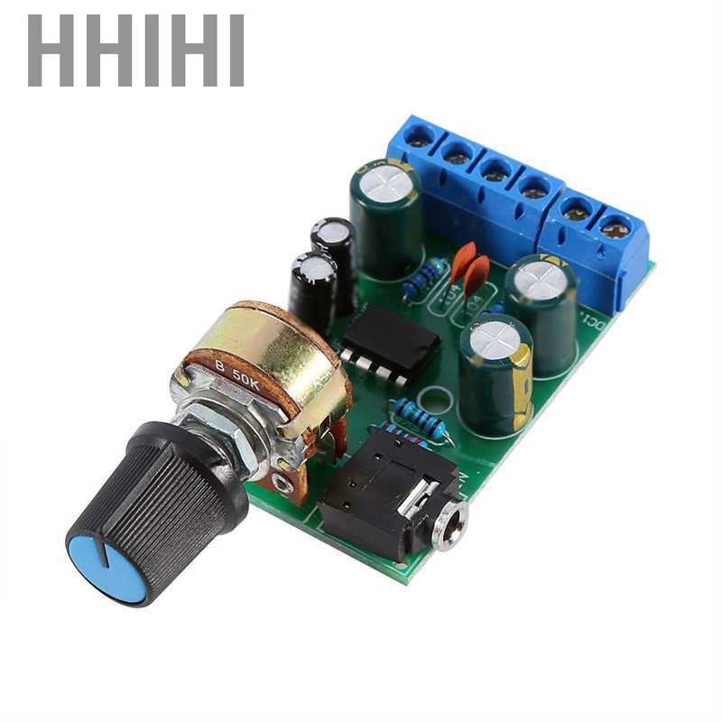 CHANNEL Bảng Mạch Khuếch Đại Âm Thanh 2 Kênh 3.5mm Hhihi Dc1.8-12V Tda2822M