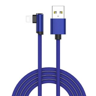 Dây cáp sạc nhanh chân vuông góc chân Type-C, MicroUSB, ightning dành cho iPhone/iPad/Android dài 1.8m