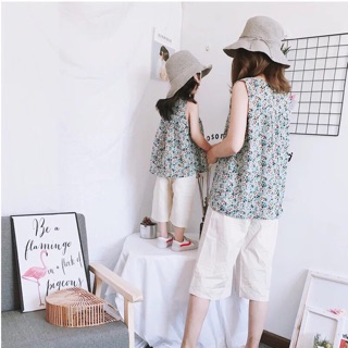 Sét bộ mẹ con bé gái