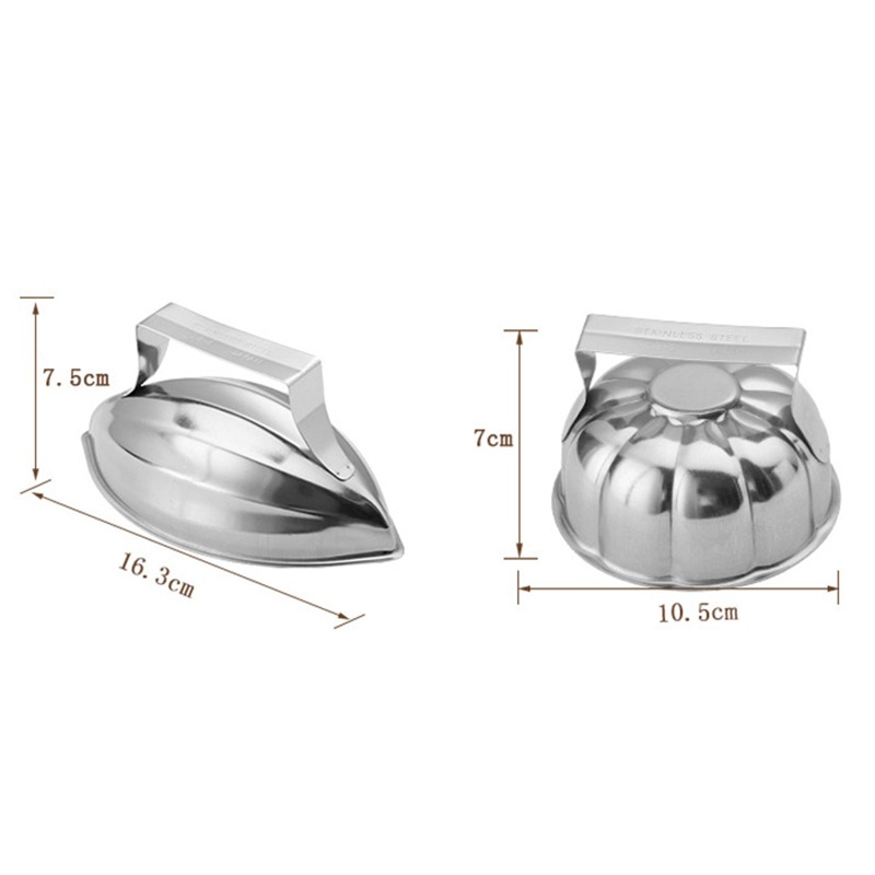 Khuôn Làm Cơm Nắm Hình Đu Đủ Chất Liệu Inox Phong Cách Nhật Bản