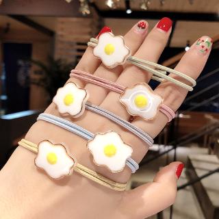 Dây cột tóc Hàn Quốc hình quả trứng luộc dễ thương