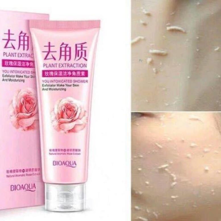 Gel Tẩy Da Chết Cho Mặt, Sạch Sâu, Se Khít Lỗ Chân Lông Hương Hoải Hương Của Bioaqua Chính Hãng