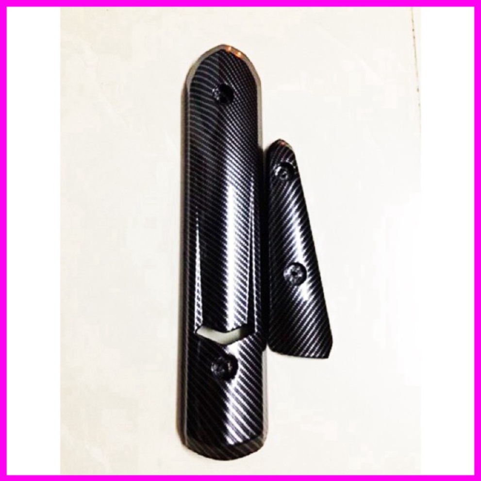 Ốp Pô Spark Vân Carbon Nhựa ABS Cao Cấp Chế Gắn Nhiều Loại Xe:  Winner V1, Winner X, Exciter, Sirius, Taurus, Jupiter