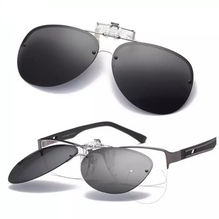 Kính Râm Kẹp Cho Người Cận Thị - Kính Râm Cận (Tặng Kèm Hộp) - Chuẩn Polarizer