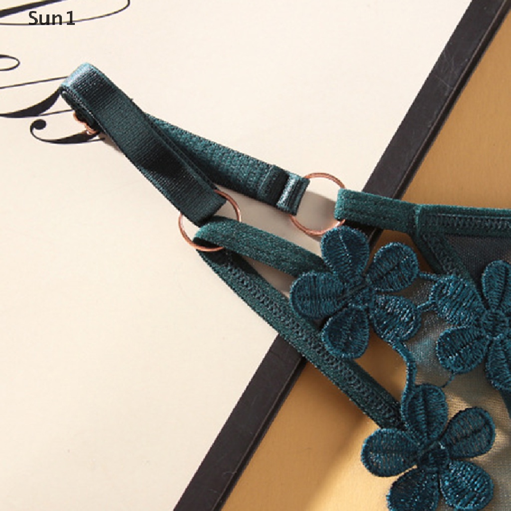 Quần Lót Ren Lưới Thêu Hoa Gợi Cảm Cho Nữ Sun1 >