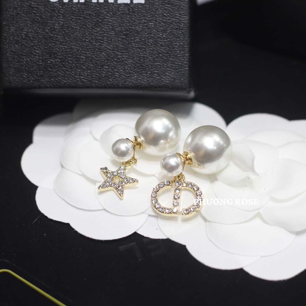 (Nhiều mẫu )Hoa tai C.D thương hiệu