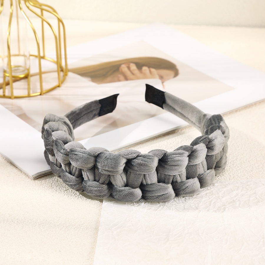 Băng đô bằng nhung bản rộng phong cách Hàn Quốc cho nữ