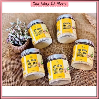 Bột gừng sấy lạnh The Moshav Farm 100% từ gừng sẻ tươi không pha đường hỗ trợ bảo vệ sức khỏe - hũ 100gr