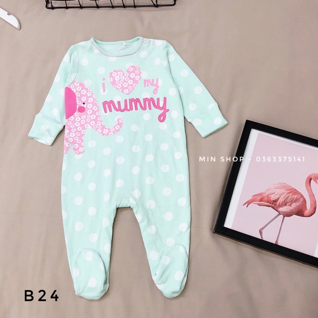 Sleepsuit cho bé gái
