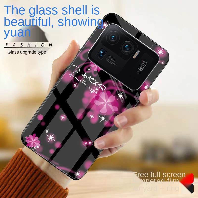 Ốp Lưng Kính Cường Lực Cho Xiaomi 11ultra | BigBuy360 - bigbuy360.vn