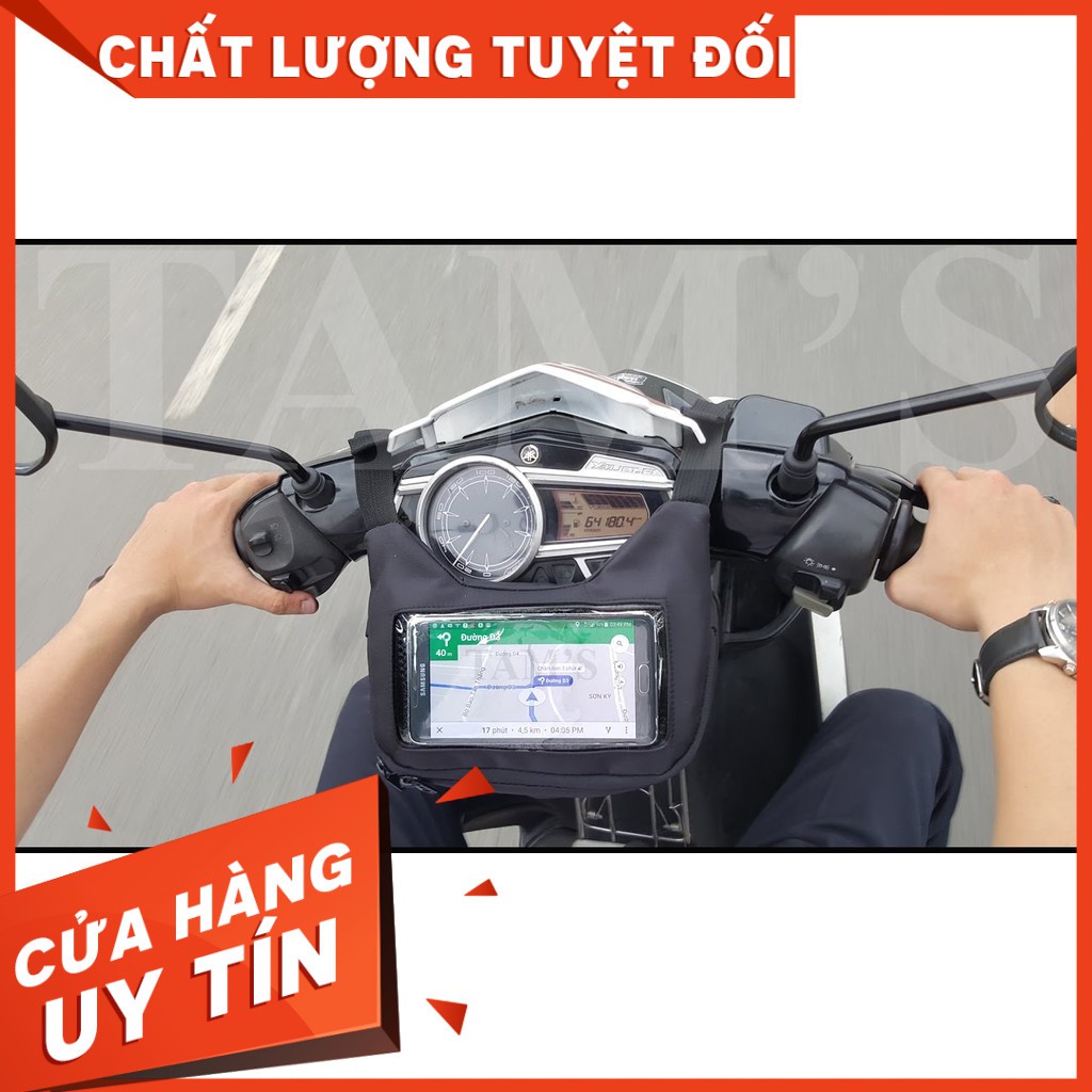 [CHÍNH HÃNG]THANH LÝ Túi TAM'S chính hãng treo đầu xe máy hoặc đeo bên hông, bảo hành 12 tháng chính hãng