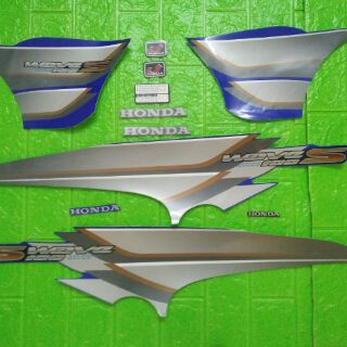 Bộ tem Wave S 100 màu xanh đời 2007