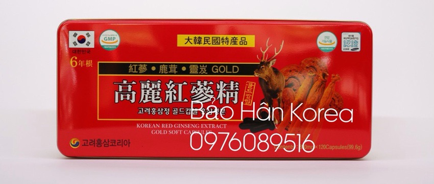 Đạm đỏ nội địa 120 viên HÀN QUỐC