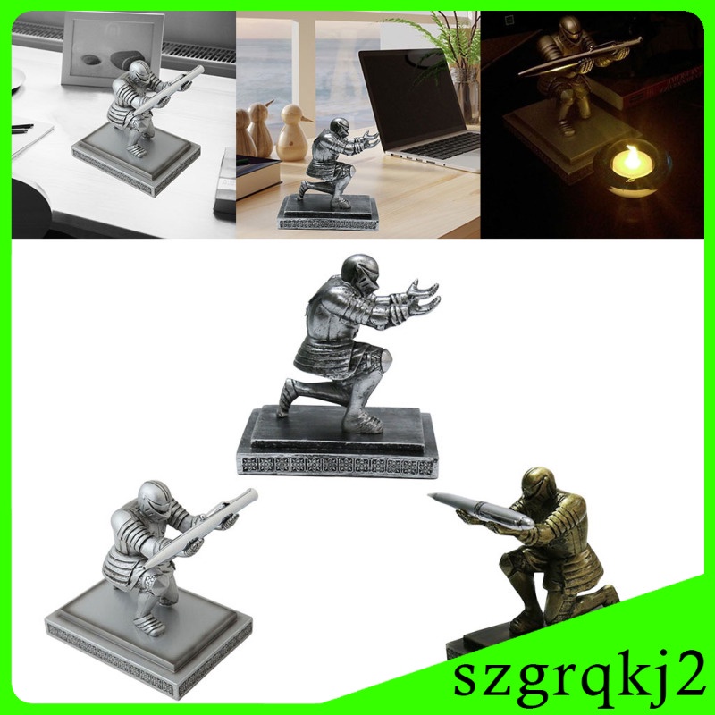 Giá đỡ bút để bàn hình tượng hiệp sĩ độc đáo