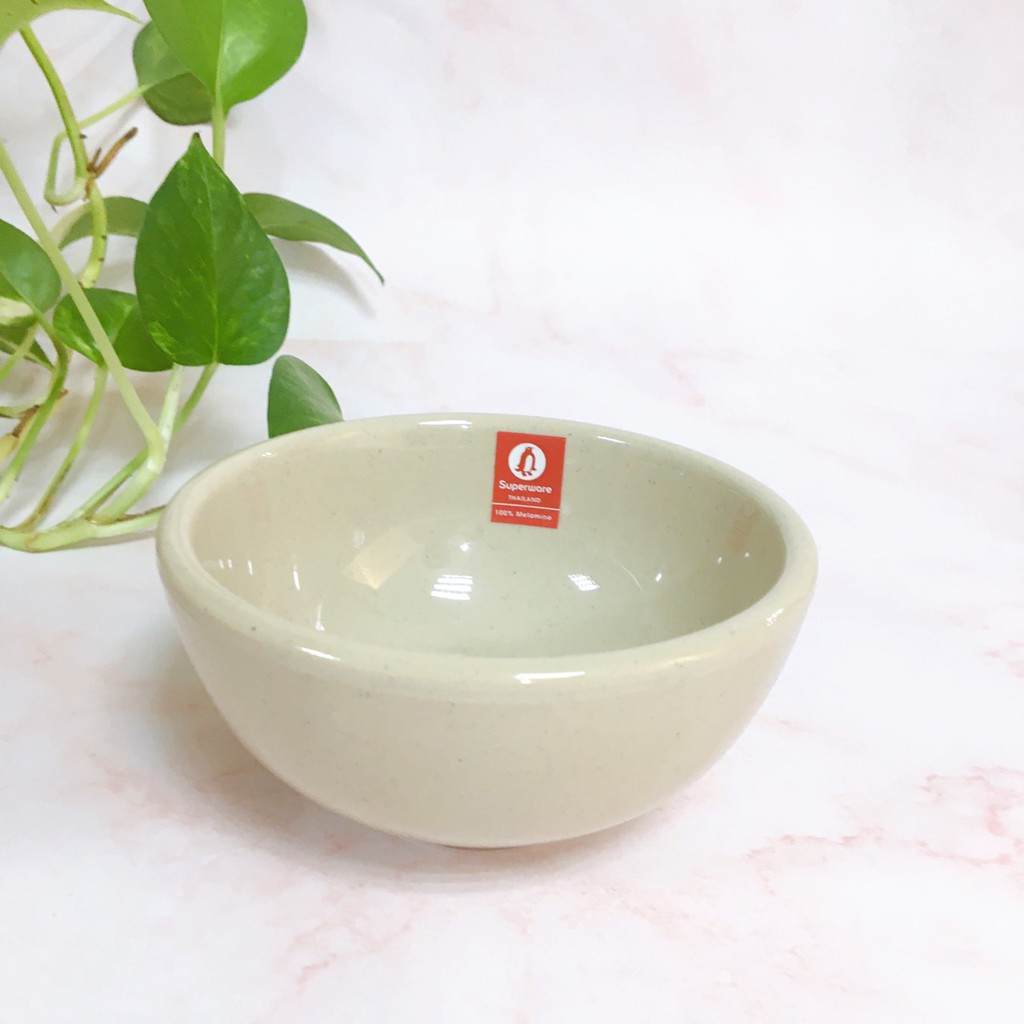 Bát Cơm SUPERWARE Nhựa Phíp 100% Melamine Nâu Đá - Stone