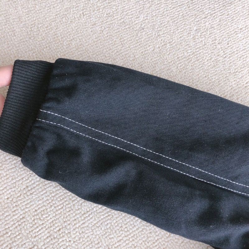 Áo Kaki lót lông túi hộp cho bé trai kèm ảnh thật