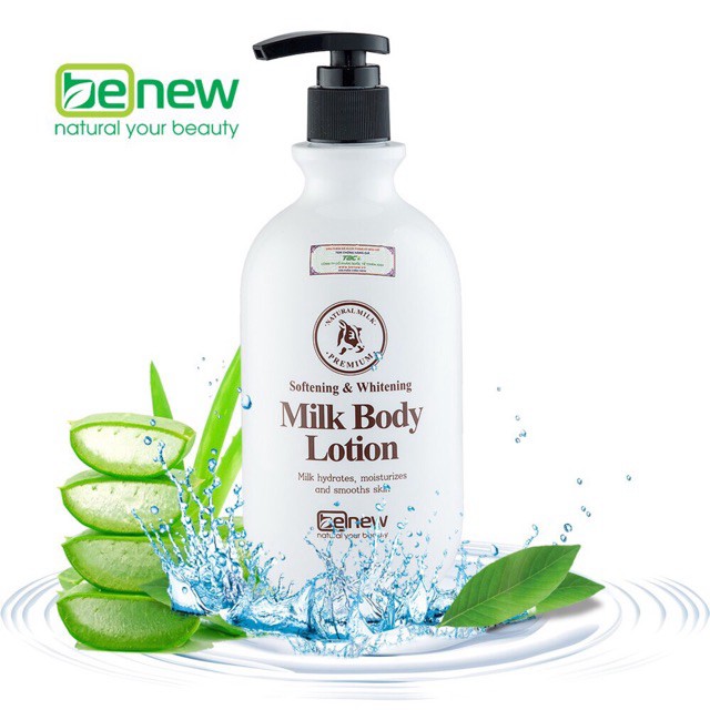 tuan92 Dưỡng Thể BENEW Trắng Mịn Da Whitening Body Lotion 450ml tuan92