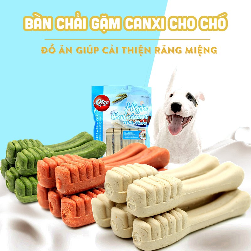 BÀN CHẢI GẶM SẠCH RĂNG LƯỠI CANXI - GIÚP THƠM MIỆNG