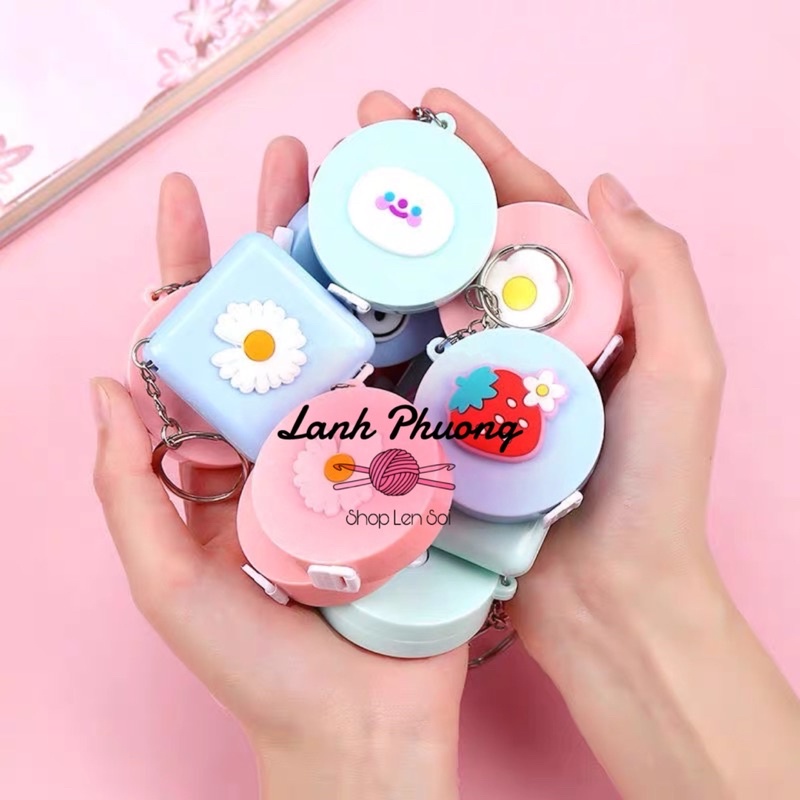 Thước Dây Rút Sắc Màu, Màu Ngẫu Nhiên Xinh Xắn