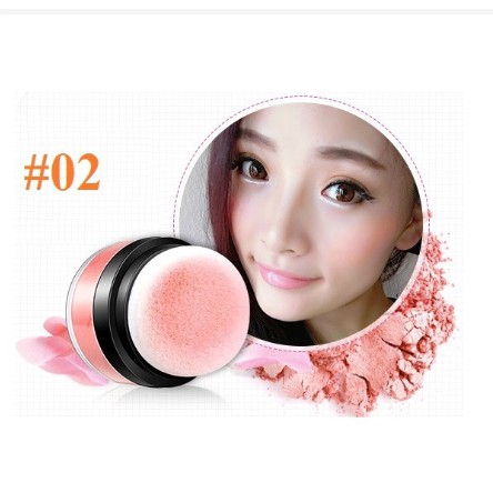 [Khuyến mại sốc] Phấn má hồng Bioaqua Chic Trendy dạng bột - Nội địa Trung