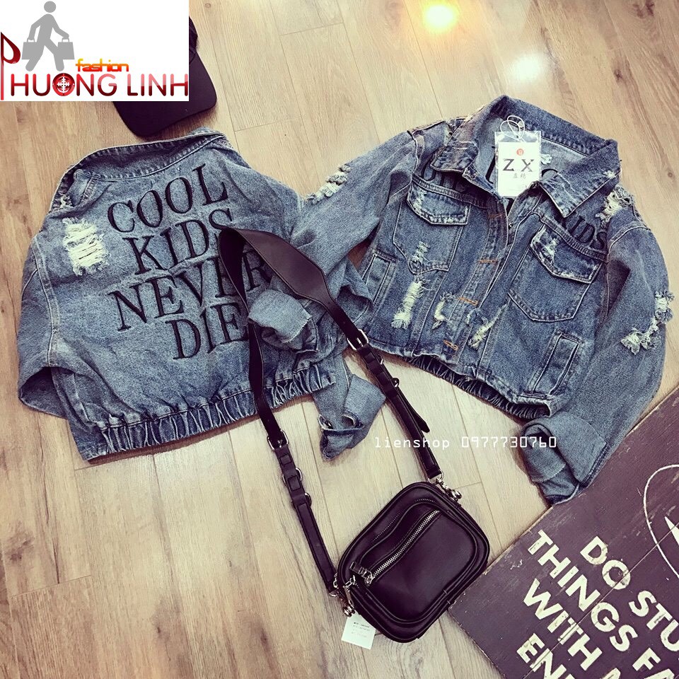 [Có video] Áo khoác jean nữ - Thời Trang Phương Ling - Bảo hành 7 ngày - 100620201138 | BigBuy360 - bigbuy360.vn